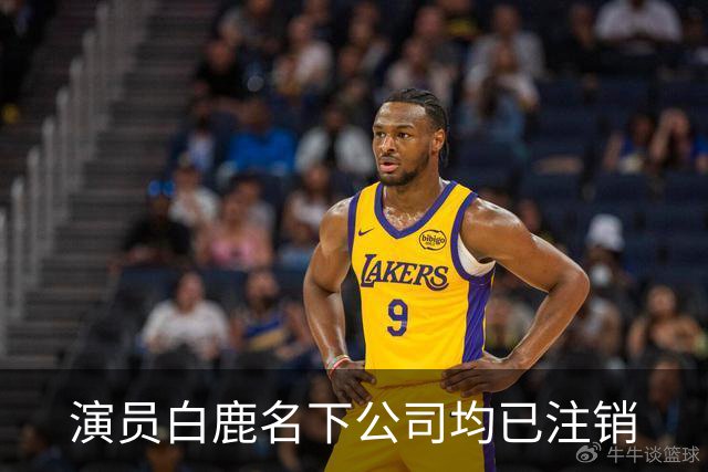 演员白鹿名下公司均已注销